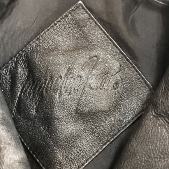 Jacqueline Ferrar black genuine leather jacket - Picture 4 of 8